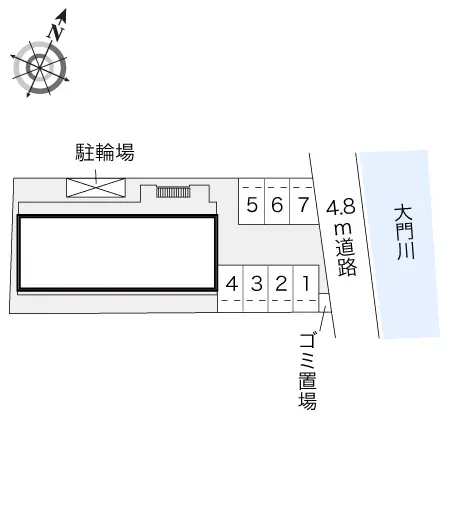 和歌山市黒田２丁目 月極駐車場